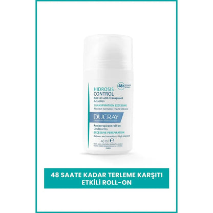 Ducray Hidrosis Roll On Anti Transpirant Aisselle Terleme Karşıtı 40 ml