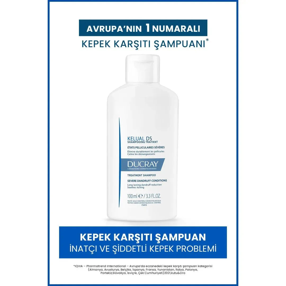 Ducray Kelual DS Shampoo Kepek Karşıtı Şampuan 100 ml
