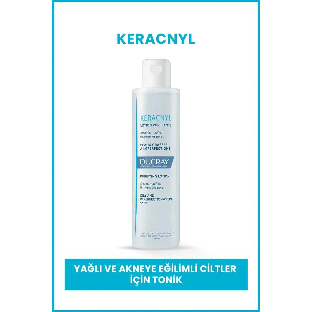 Ducray Keracnyl Lotion Siyah Nokta ve Akne Karşıtı Losyon 200 ml