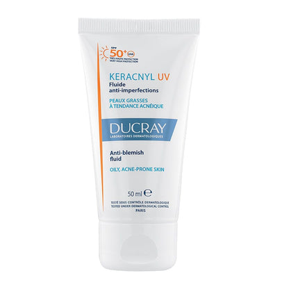 Ducray Keracnyl UV SPF 50+ Anti Blemish Fluide Güneş Koruyucu 50 ml