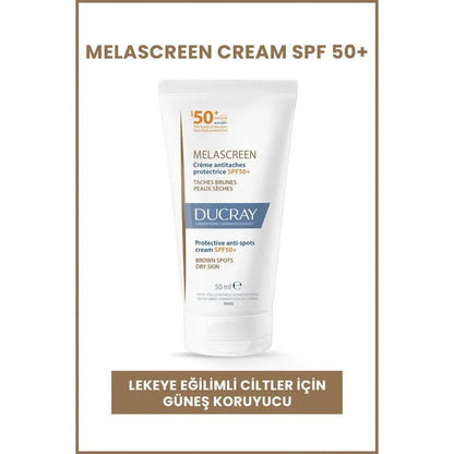 Ducray Melascreen Leke Karşıtı SPF 50+ Koruyucu Güneş Kremi 50 ml