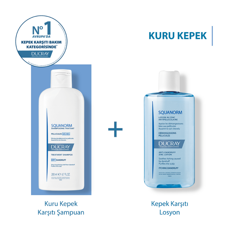 Ducray Squanorm Kuru-Kepek Önleyici Şampuan 200 ml
