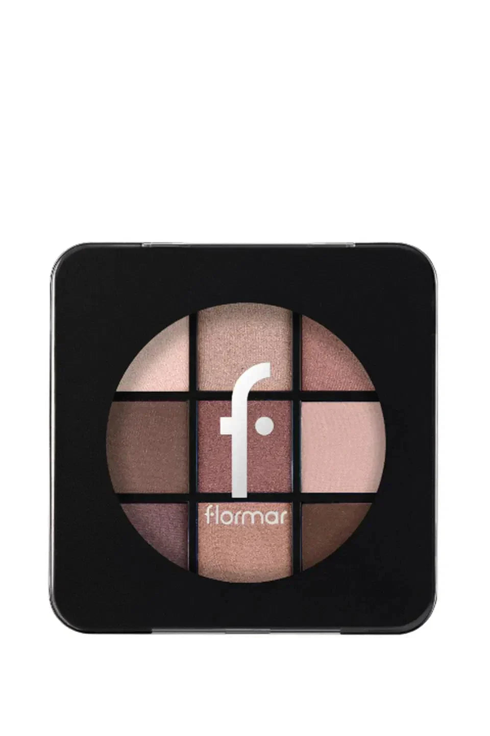Flormar 9-pack Compact Eyeshadow Palette with Creamy Texture &amp; Matte Finish/Shimmer 9g - 004 Follow Your Heart