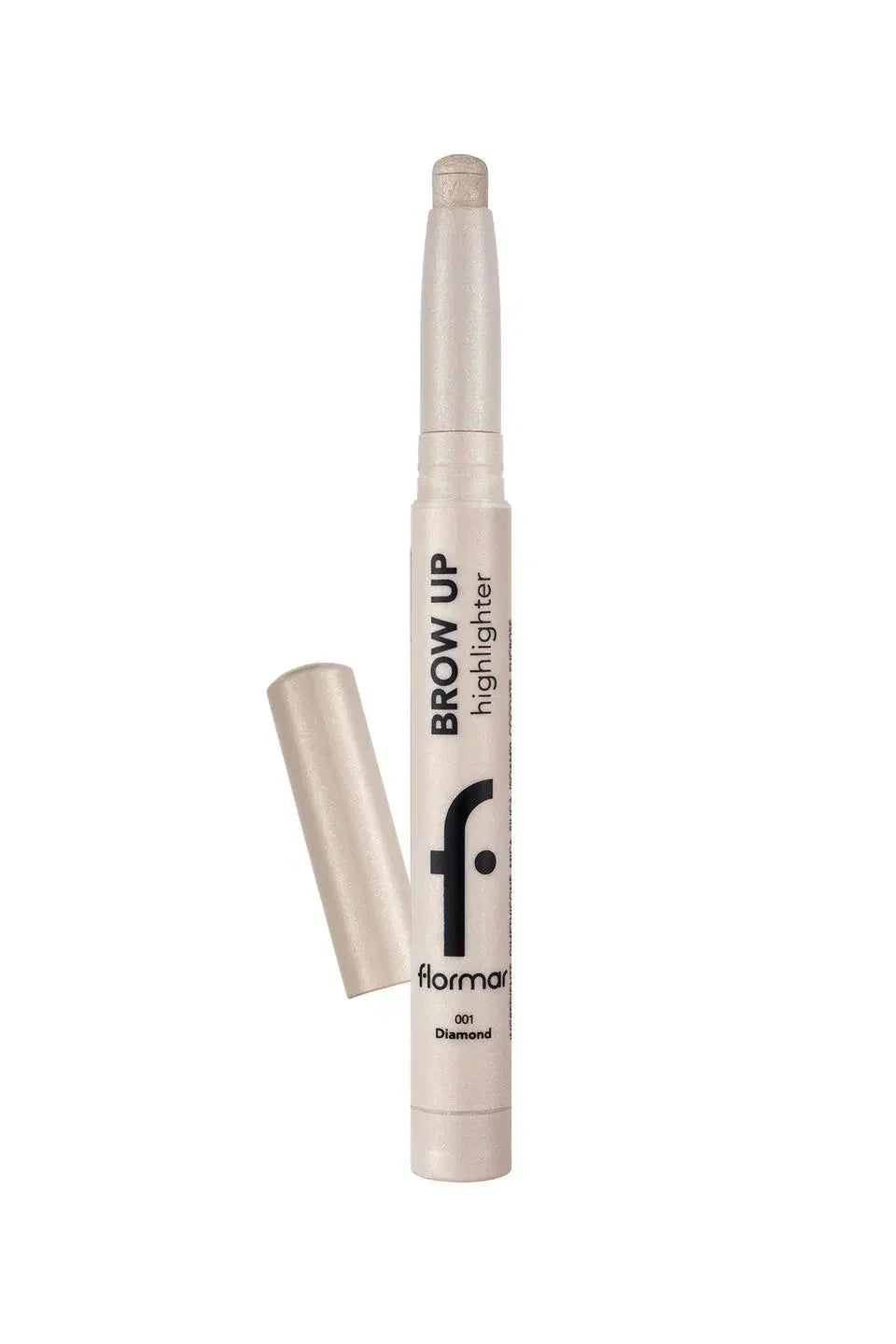 Flormar Brow Up Soft Textured &amp; Intense Shimmer Lift Under Eyebrow Highlighter Pencil 1.4g - 001 Diamond