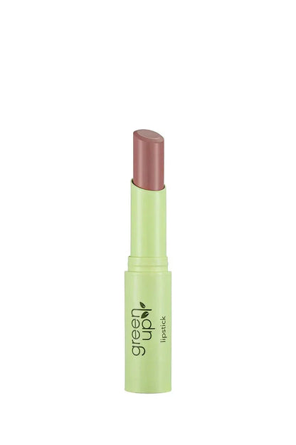 Flormar Green Up Vegan Lipstick with High Pigment &amp; Semi-Matte Finish 3.2g - 001