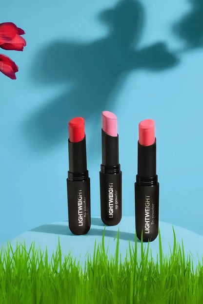 Flormar Lightweight Lip Powder Highly Pigmented &amp; Ultra Light Lipstick with Matte Finish 3g - 016 Flormar Pink