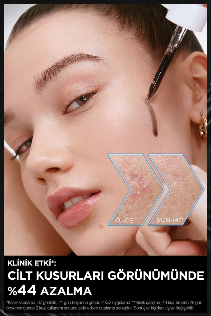 Garnier AHA+BHA Cilt Kusurları Karşıtı Serum %4 [NİASİNAMİD + PEELING ETKİLİ AHA+BHA] 30ML