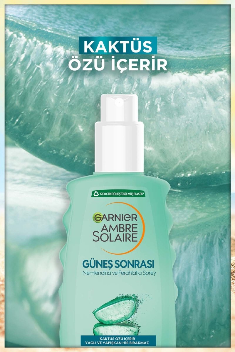 Garnier Ambre Solaire Güneş Sonrası Nemlendirici Ferahlatıcı Sprey 200 ml