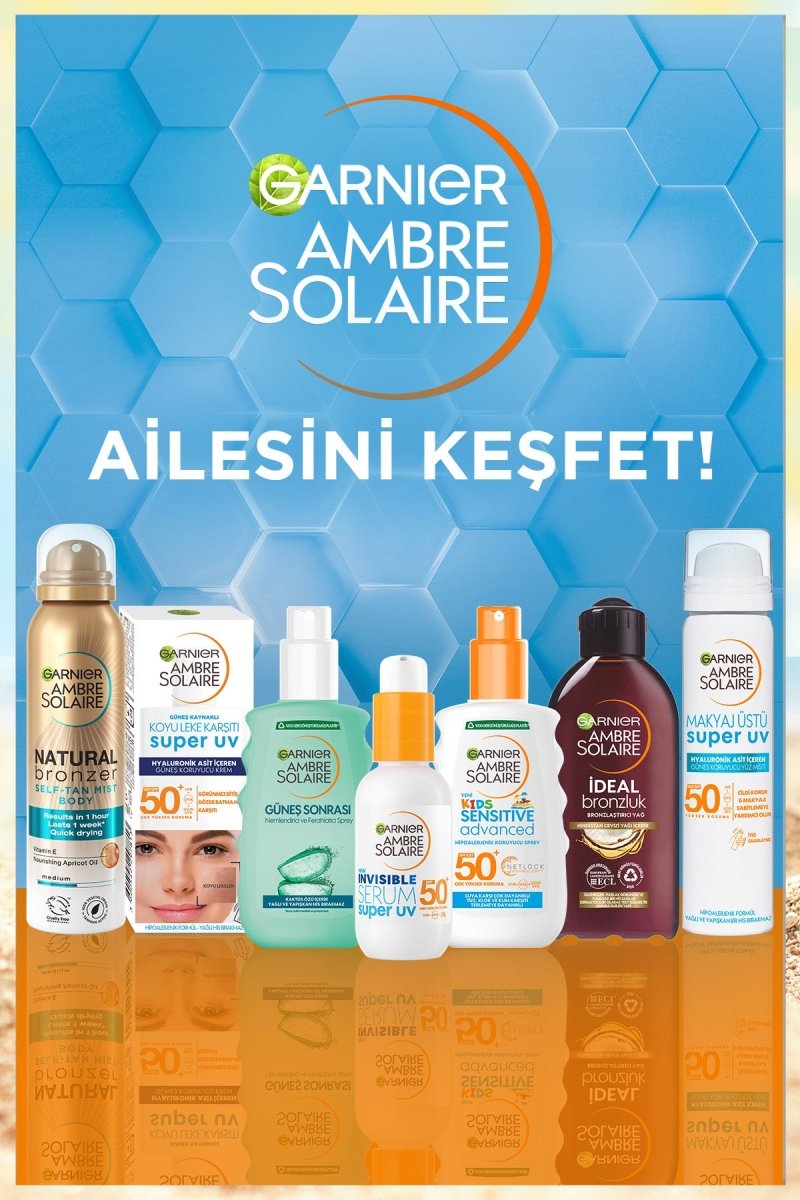 Garnier Ambre Solaire Invisible Serum Super UV Günlük Güneş Koruyucu Serum 30 ml