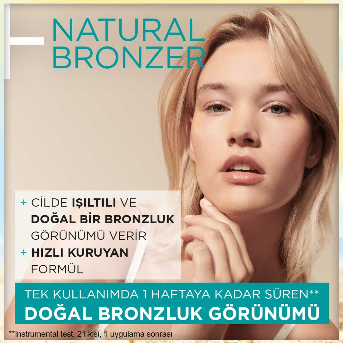 Garnier Ambre Solaire Natural Bronzer Güneşsiz Bronzlaştırıcı Sprey 150ml