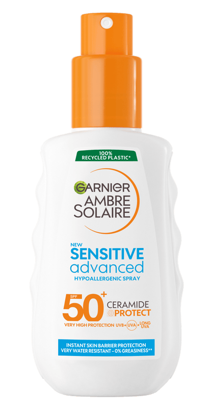 Garnier Ambre Solaire Sensitive Advanced Hipoalerjenik Güneş Koruyucu Sprey SPF50+ 150ML
