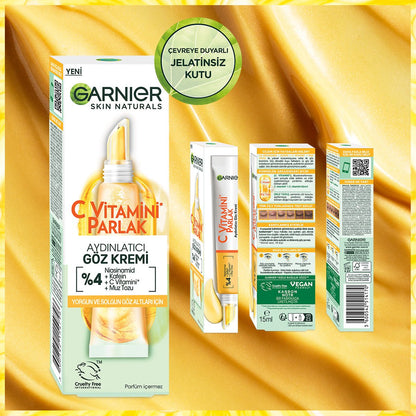 Garnier C Vitamini Parlak Aydınlatıcı Göz Kremi 15ml