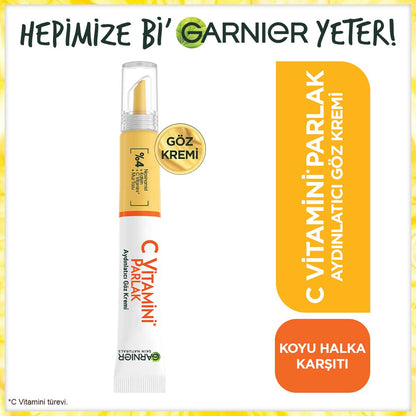Garnier C Vitamini Parlak Aydınlatıcı Göz Kremi 15ml