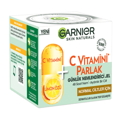 Garnier C Vitamini Parlak Günlük Nemlendirici Jel 50ml
