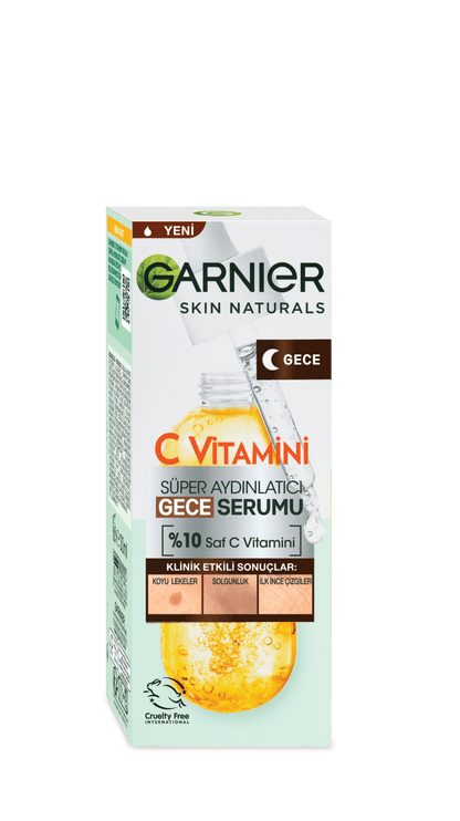 Garnier C Vitamini Süper Aydınlatıcı Gece Serumu