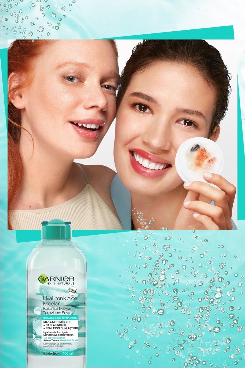 Garnier Hyaluronik Aloe Micellar Kusursuz Makyaj Temizleme Suyu 400 ml