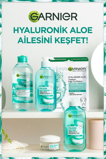 Garnier Hyaluronik Aloe Tazeleyici Kağıt Yüz Maskesi