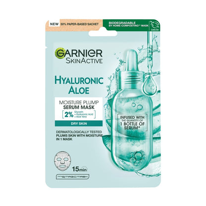 Garnier Hyaluronik Aloe Tazeleyici Kağıt Yüz Maskesi
