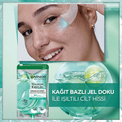 Garnier Hyaluronik Kriyojel Yorgunluk Karşıtı Soğutucu Göz Maskesi