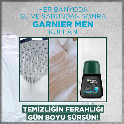 Garnier Men Saf ve Temiz Roll-on Deodorant