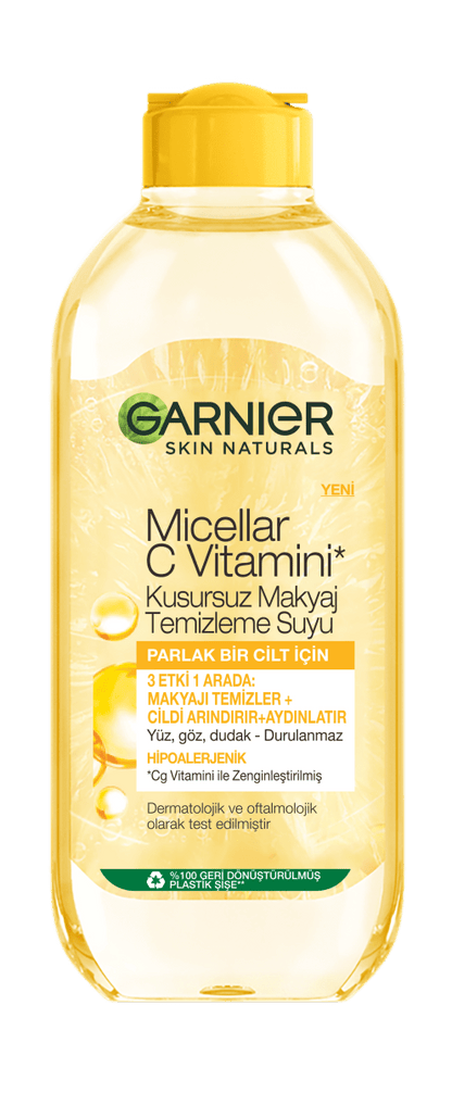Garnier Micellar C Vitamini Kusursuz Makyaj Temizleme Suyu 400ml