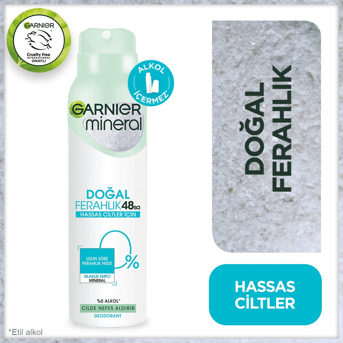 Garnier Mineral Doğal Ferahlık Spray Deodorant