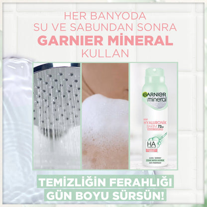 Garnier Mineral Hyaluronik Bakım Sprey Deodorant