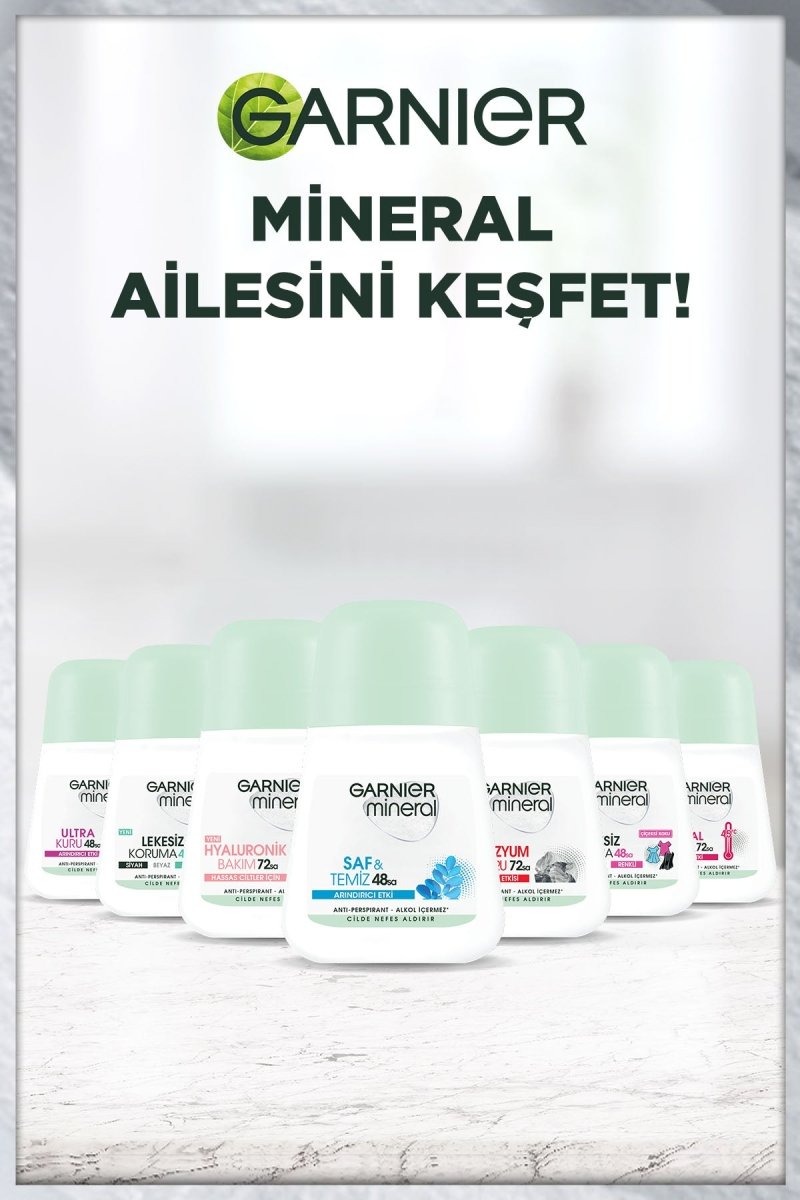 Garnier Mineral Magnezyum Ultra Kuru Roll-on