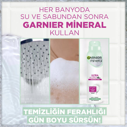 Garnier Mineral Ultra Kuru Sprey Deodorant