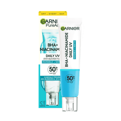Garnier Pure Active BHA+Niacinamide Daily UV SPF50+ 40 ml