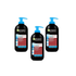 Garnier Pure Active Intensive Anti-Blackhead Charcoal Cleansing Gel Wash 200ml 3 Pack