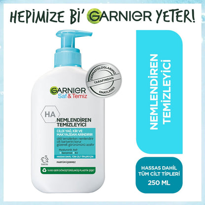 Garnier Saf&amp;Temiz Nemlendiren Temizleyici 250 ml