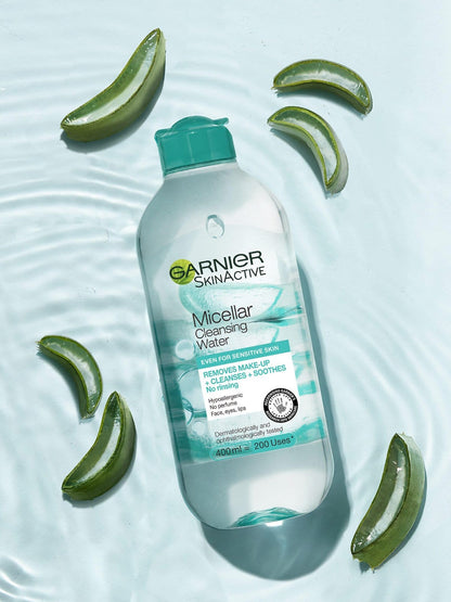 Garnier Skin Active Hyaluronic Aloe Water Micellar Cleansing Water 400 ml / 13.5 fl oz