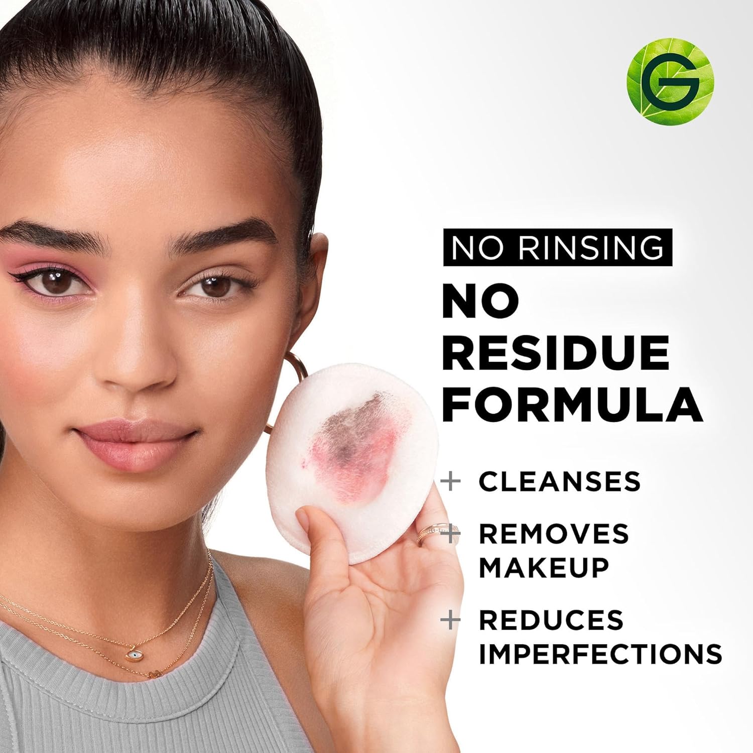 Garnier Skin Active Purifying Micellar Jelly Water With Charcoal &amp; Salicylic Acid 400 ml / 13.5 fl oz 2 Pack