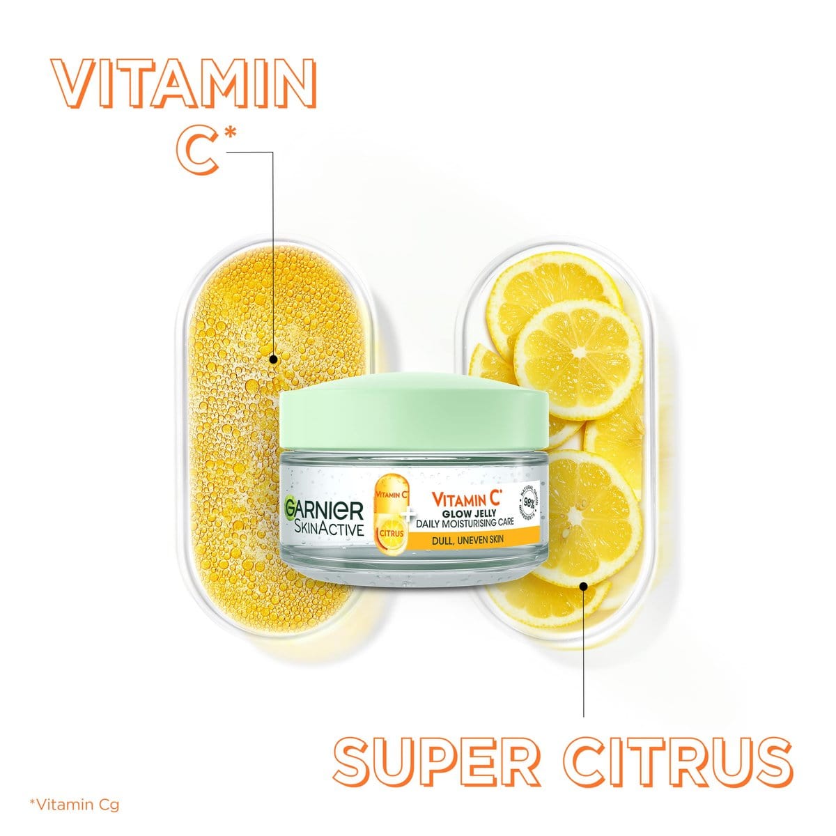 Garnier Skin Naturals Vitamin C Moisturizing Gel 50 ml 3 Pack
