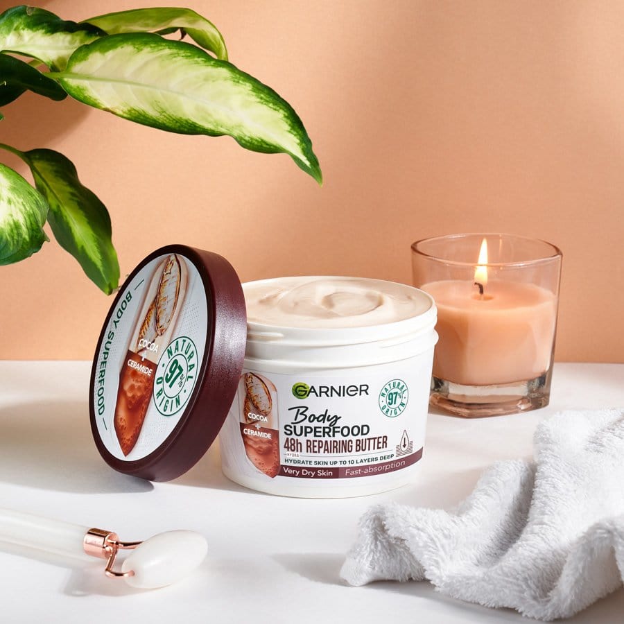 Garnier Superfood Garnier Body Superfood Cocoa &amp; Ceramide Body Cream 380ml