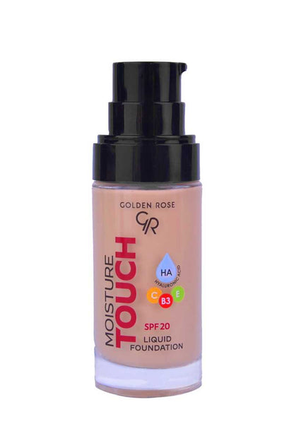 Golden Rose Moisture Touch Liquid Foundation SPF20 30ml - 106