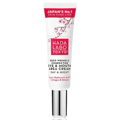 Hada Labo Tokyo Eye and Mouth Contour Anti-Wrinkle Cream 15 ml
