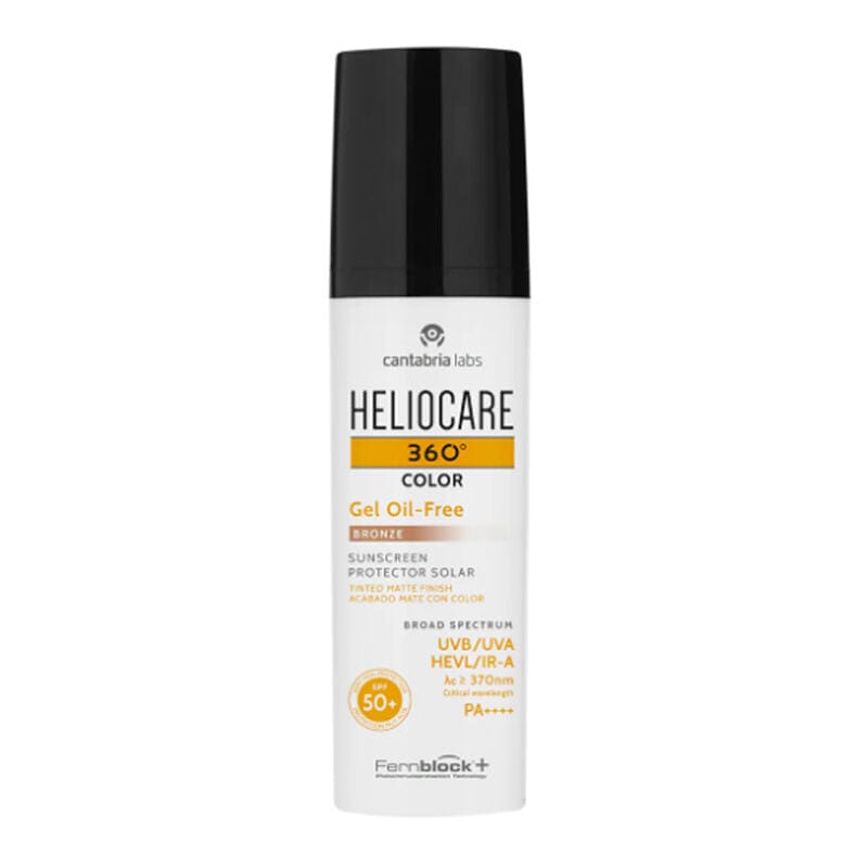 Heliocare 360 Color Gel Oil Free Spf50+ Yağlı Ciltler İçin Güneş Koruyucu Bronze 50 ml