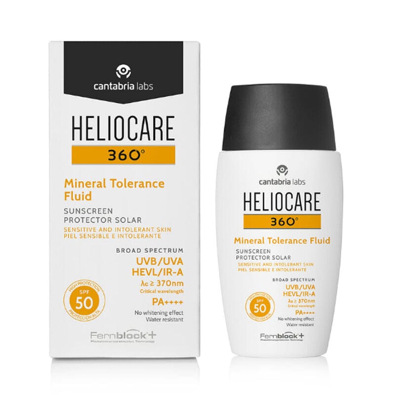 Heliocare 360 Mineral Tolerance Fluid Spf 50 Hassas Ciltler için Güneş Kremi 50 ml