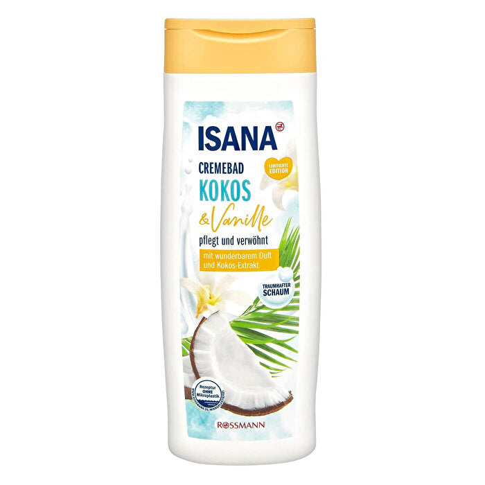 Isana Creamy Shower Gel Coconut &amp; Vanilla 750 ml