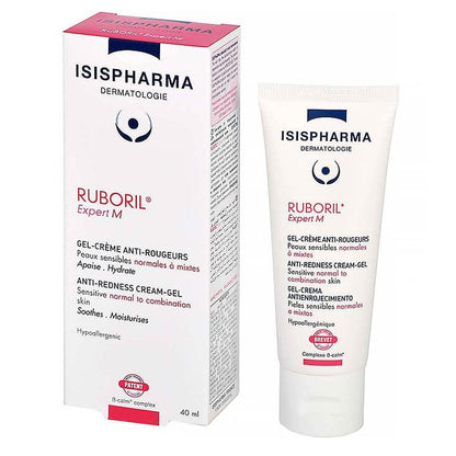 Isis Pharma Ruboril Expert M Gel Krem Normal Karma ve Hassas Ciltlerin Bakımı Için Krem Jel 40 ml