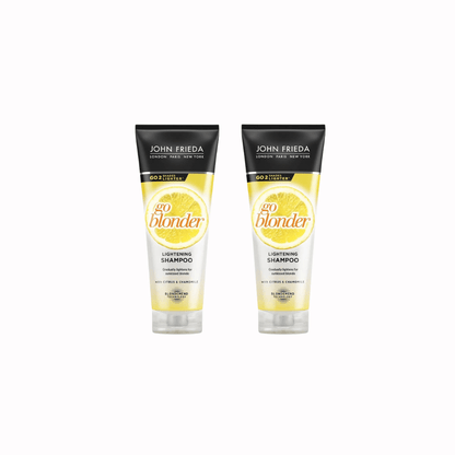 John Frieda Sheer Blonde Go Blonder Shampoo 250 ml 2 Pack