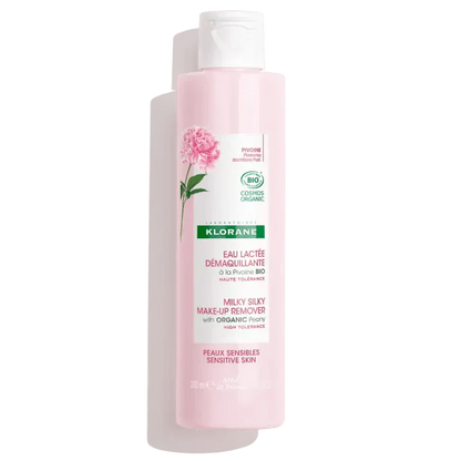Klorane Organic Peony Extract Silky Milk Make-up Remover for Sensitive Skin 200 ml