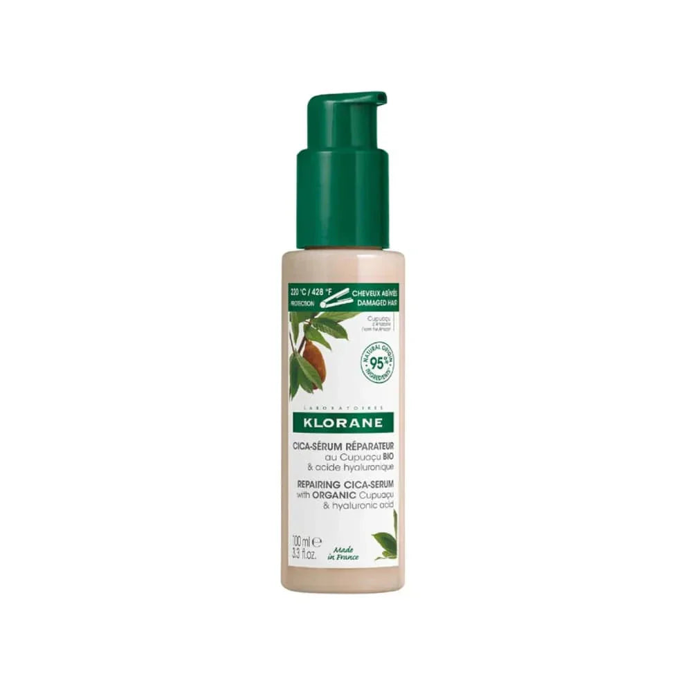 Klorane Repairing Cica-Serum with Organic Cupuaçu &amp; Hyaluronic Acid 100 ml