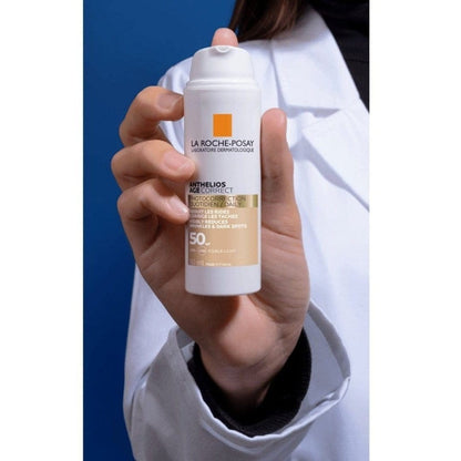 La Roche Posay Anthelios Age Correct SPF 50 Anti-Wrinkle Cream 50 ml 2 Pack