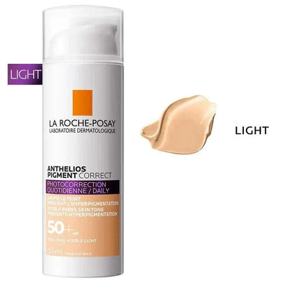 La Roche Posay Anthelios Pigment Correct Light SPF 50 Leke Karşıtı Renkli Güneş Kremi 50 ml