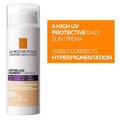 La Roche Posay Anthelios Pigment Correct Sunscreen SPF50+ 50 ml - Light