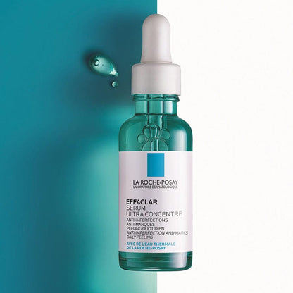 La Roche Posay Effaclar Exfoliating Anti-Blemish Serum 30 ml 3 Pack