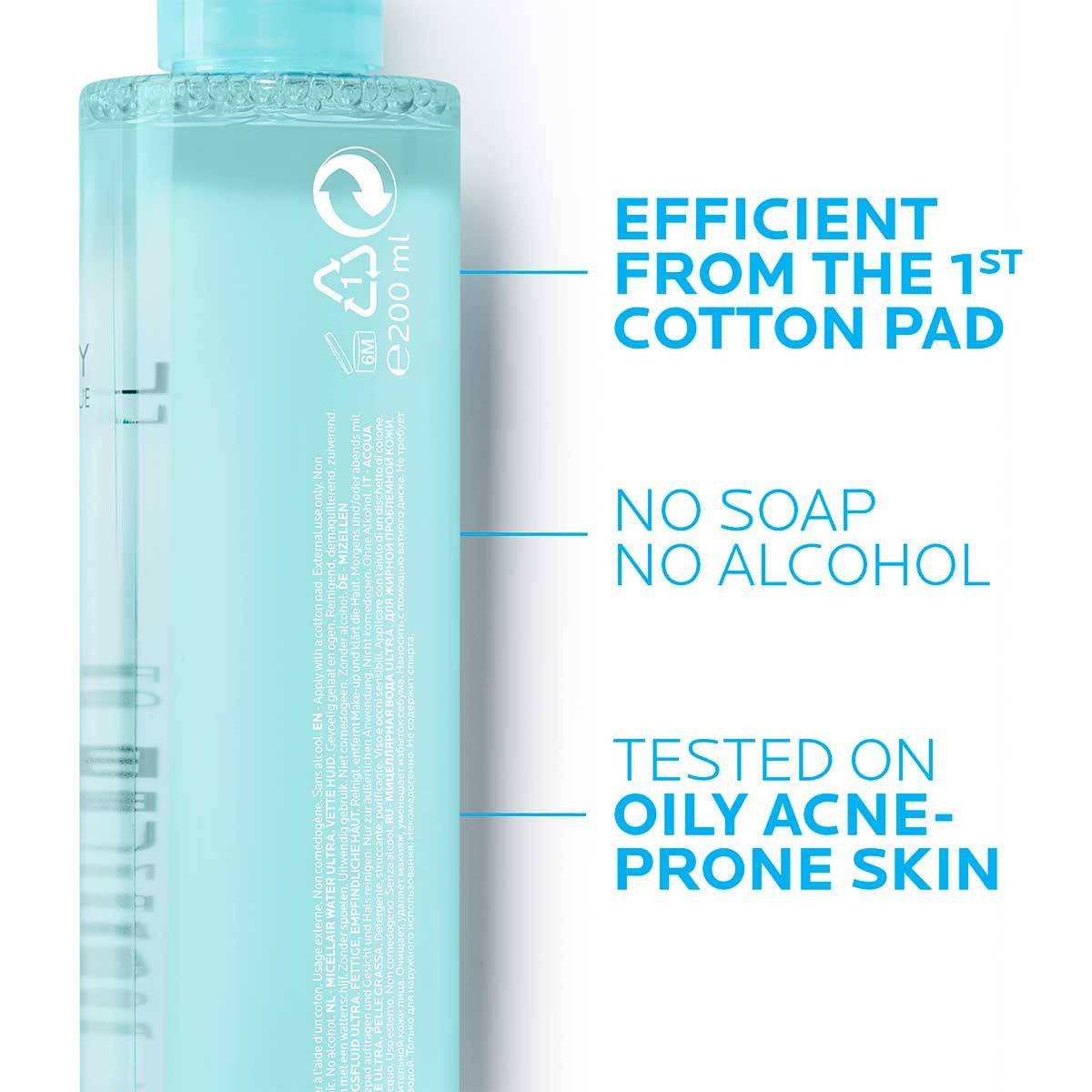 La Roche Posay Effaclar Ultra Micellar Water 400 ml